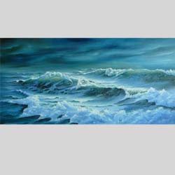 Golven op zee