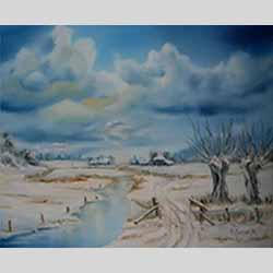 Winter in de Polder